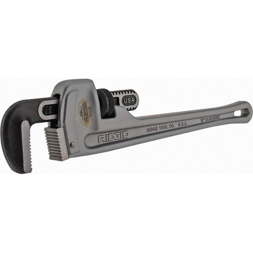 Ridgid 31100 Aluminum Straight Pipe Wrench, 18 Inch