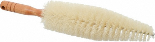 Schaefer Brush 90422 Spoke Brush, 2-1/2 Inch Large End Diameter, Tampico Bristles, 14 Inch OAL, Wood Handle