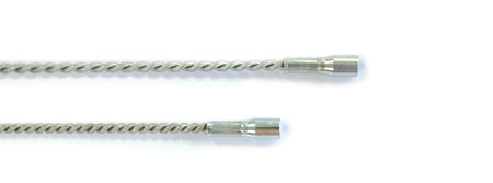 Schaefer Brush 31438 48 Inch Galvanized Steel Brush Handle Extension, 1/4 Inch NPSM Female and Male