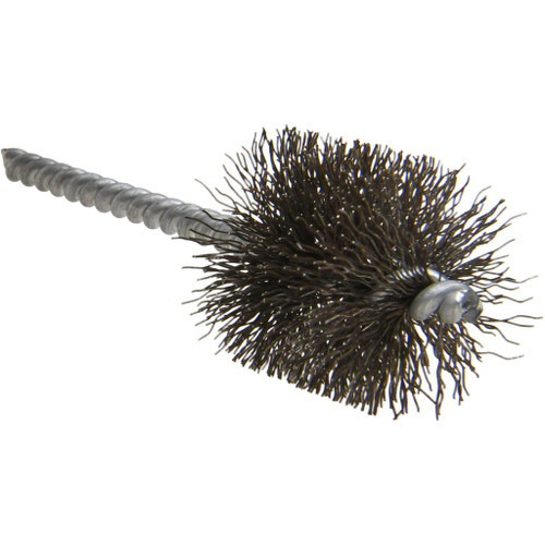 Schaefer Brush 08549-12 1 Inch ID Carbon Steel Power Fitting Brush for 1-1/8 Inch Refrigeration OD