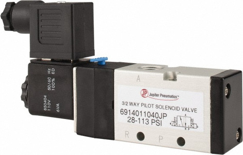 PRO-SOURCE 6914011040PRO 3-Way 110VAC Stacking Solenoid Valve