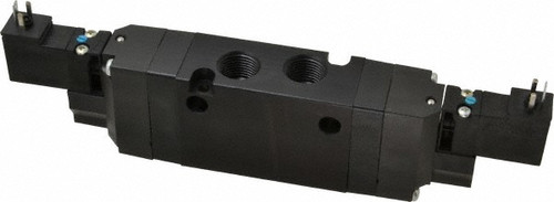 Parker B552BB553C 4-Way 120VAC Stacking Solenoid Valve