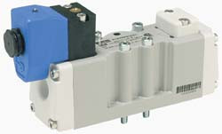 Parker H1EVXBG0B9D 4-Way 24VDC Solenoid Valve