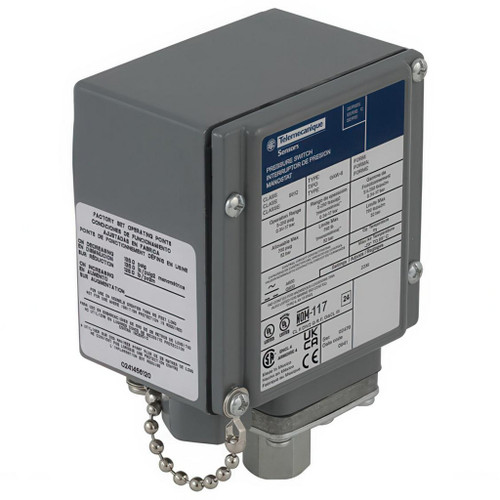 Square D 9012GAW6 5–250 PSI Pressure Switch