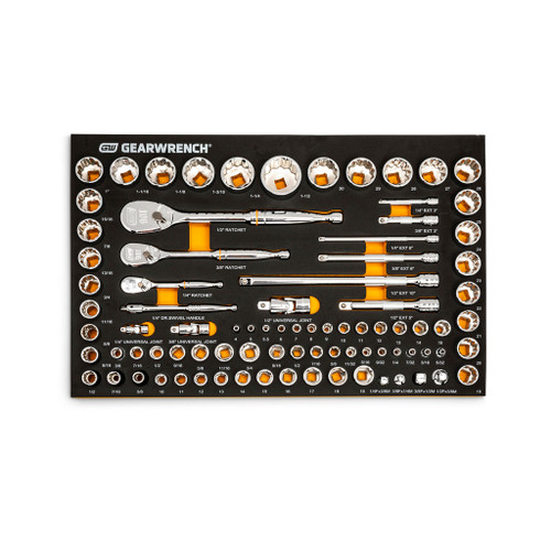 GearWrench 86529 83-Piece Mechanics Tool Set