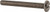 Machine Screw: M10x1.5, 90.00 mm Length Under Head, Pan Head, Slotted - Grade 316 & A4 Stainless Steel, Bright/Uncoated Finish, DIN 85