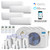 MRCOOL DIY 4th Gen 4-Zone Multi-Zone System | 5 48HP230C | 9K+9K+9K+12K BTU | 25ft Line Sets | WiFi Ready
