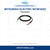 Illustrative visual of Mitsubishi Electric R01M16202 Thermistor; product appearance may vary