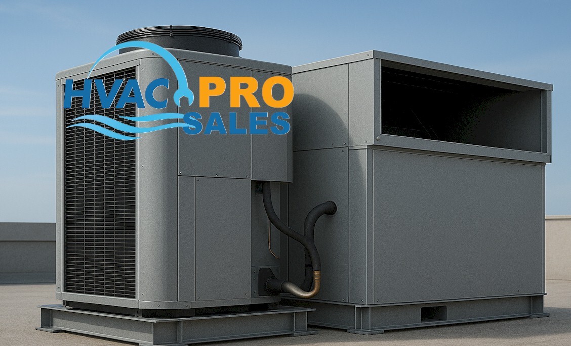 Commercial split system outdoor units and indoor air handlers