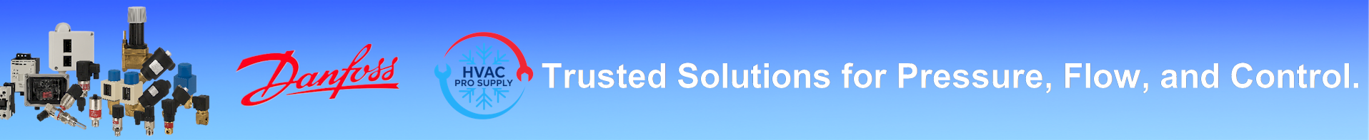 Danfoss HVAC compressors, expansion valves, and refrigeration controls — reliable components for efficient cooling systems