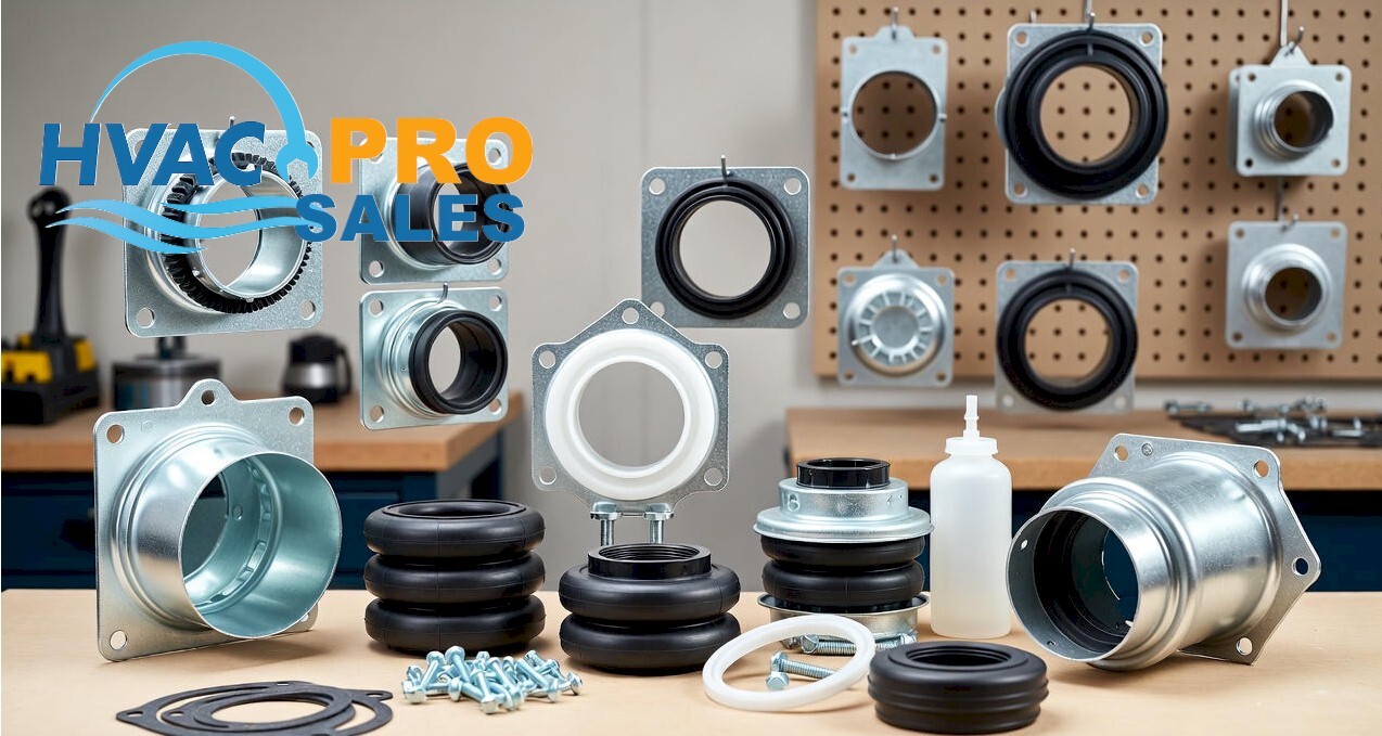 General HVAC installation parts, brackets and hardware