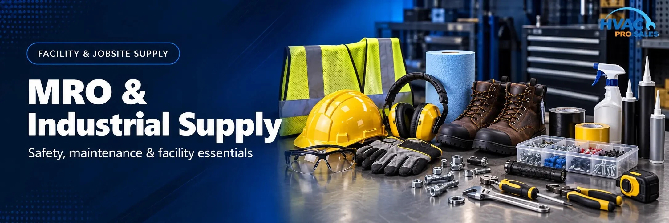 MRO and industrial supplies for facilities, maintenance teams, and contractors