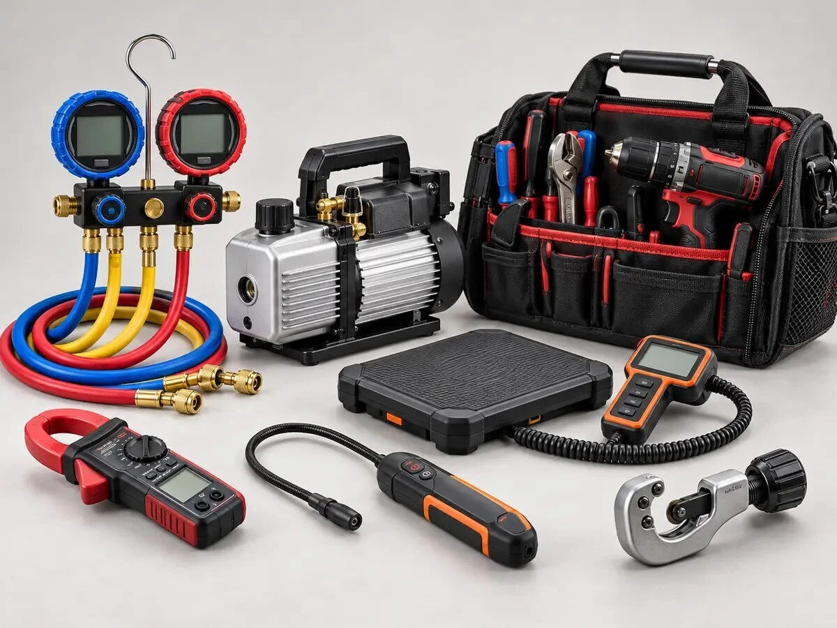 Professional HVAC tools from Fieldpiece, Fluke, Klein and Milwaukee