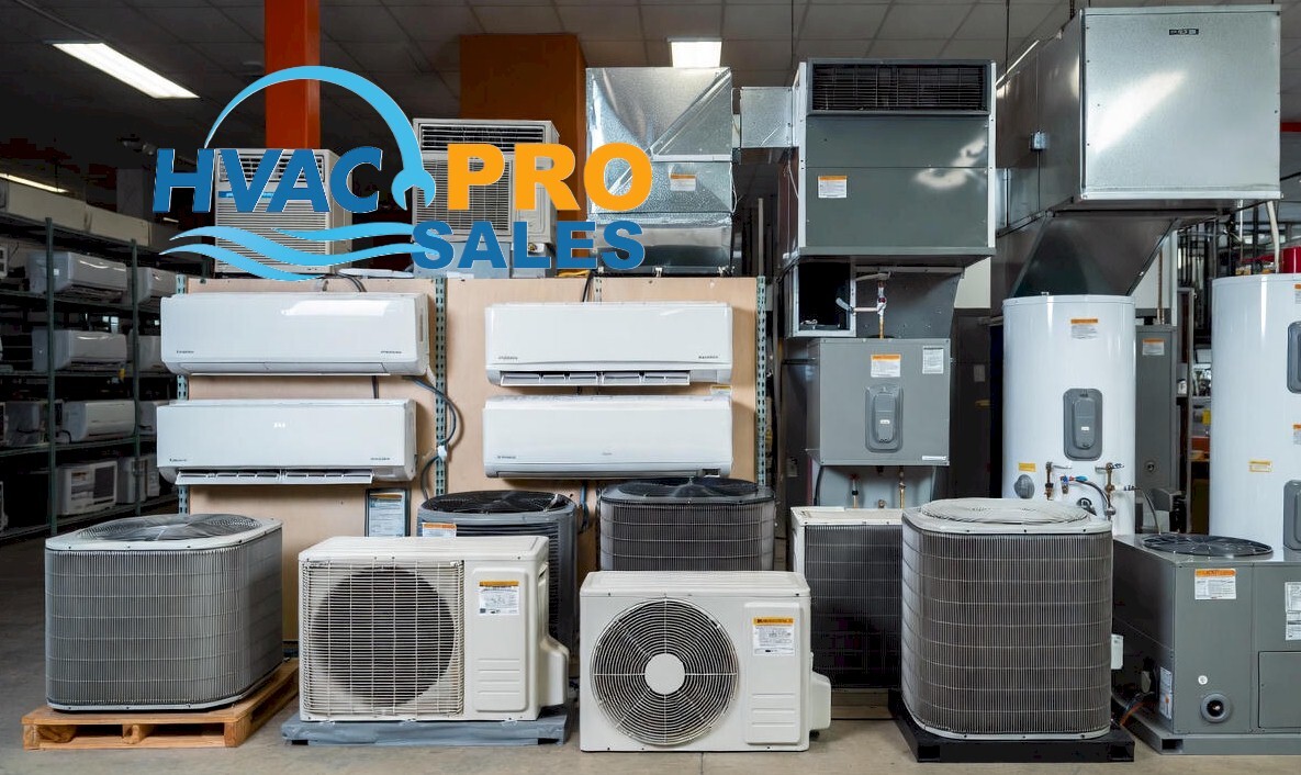 HVAC equipment: central AC, heat pumps, mini splits, PTACs, packaged rooftops