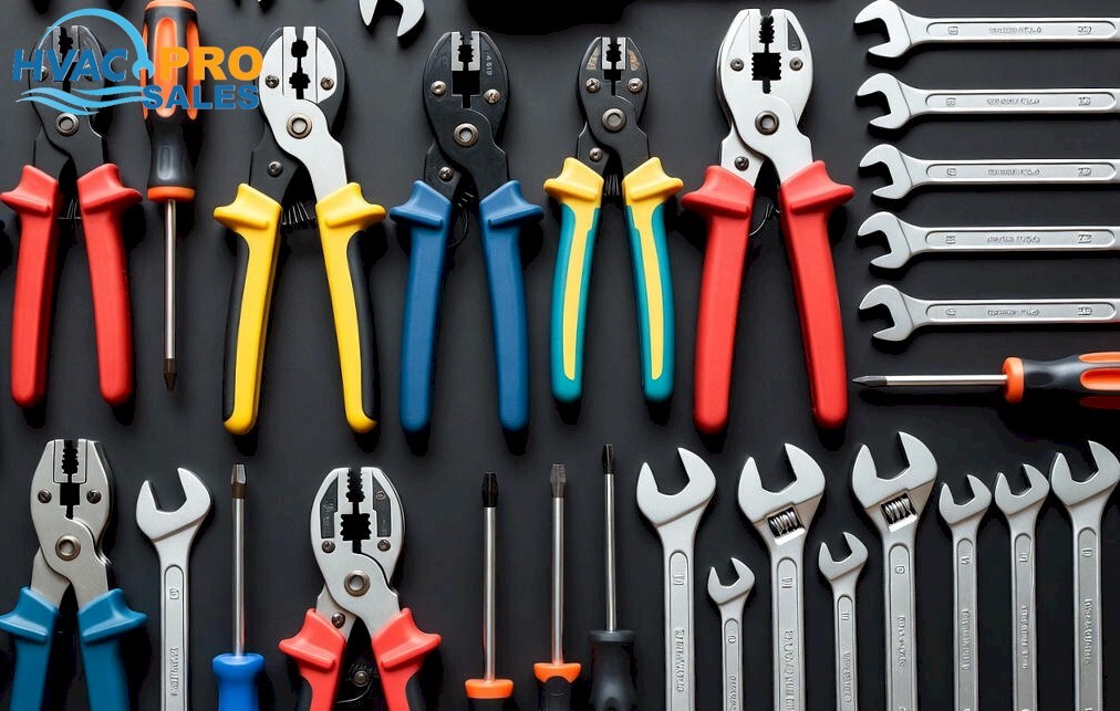HVAC crimpers, wrenches, nut drivers and torque tools