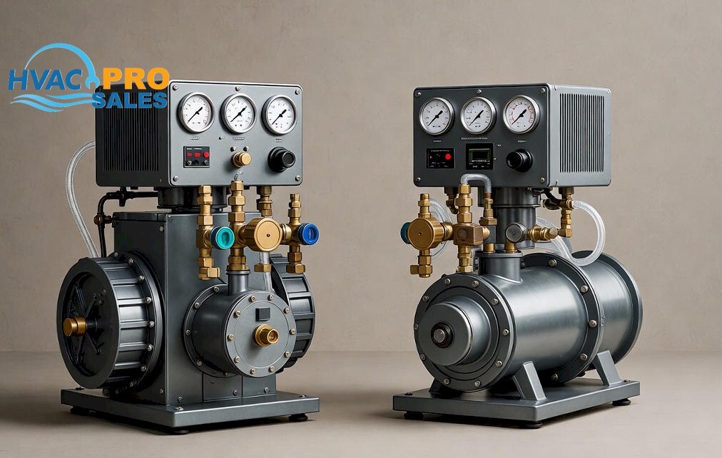 Commercial-grade heavy-duty refrigerant recovery units for HVAC/R