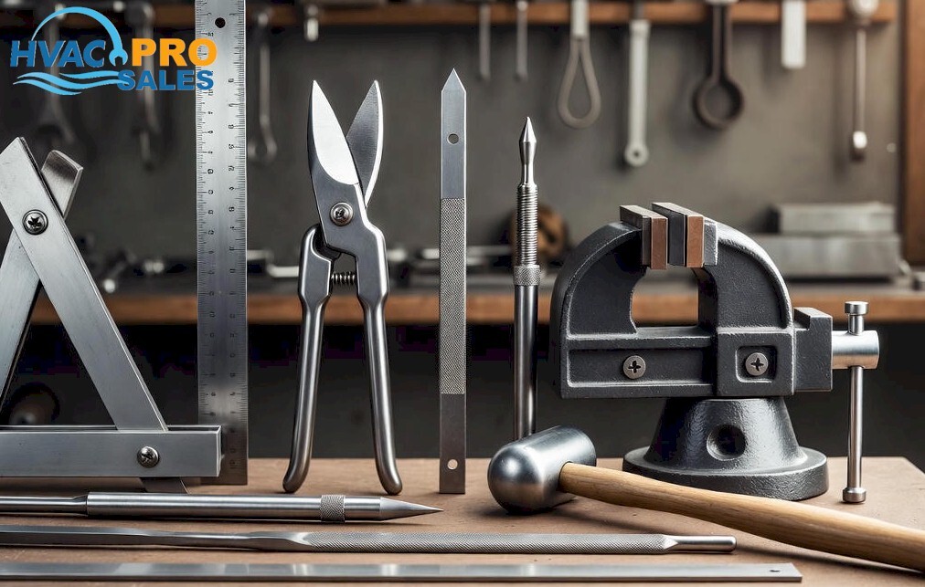 HVAC sheet metal tools such as seamers, benders and notchers