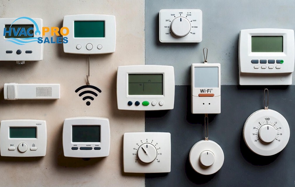 Wall mounted thermostats – manual, programmable and Wi-Fi
