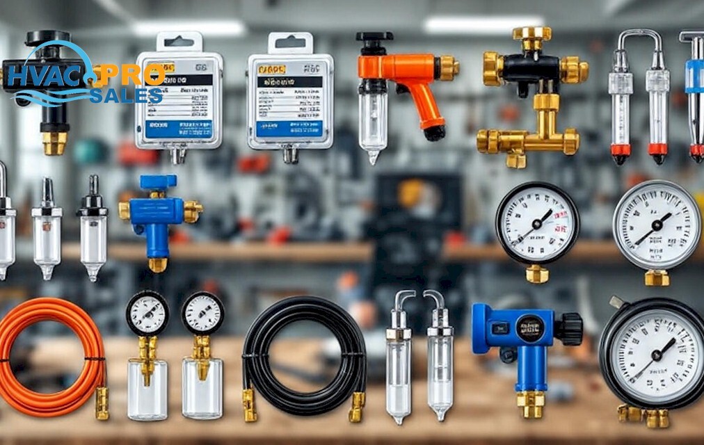 UV dye kits and injectors for HVAC refrigerant leak detection