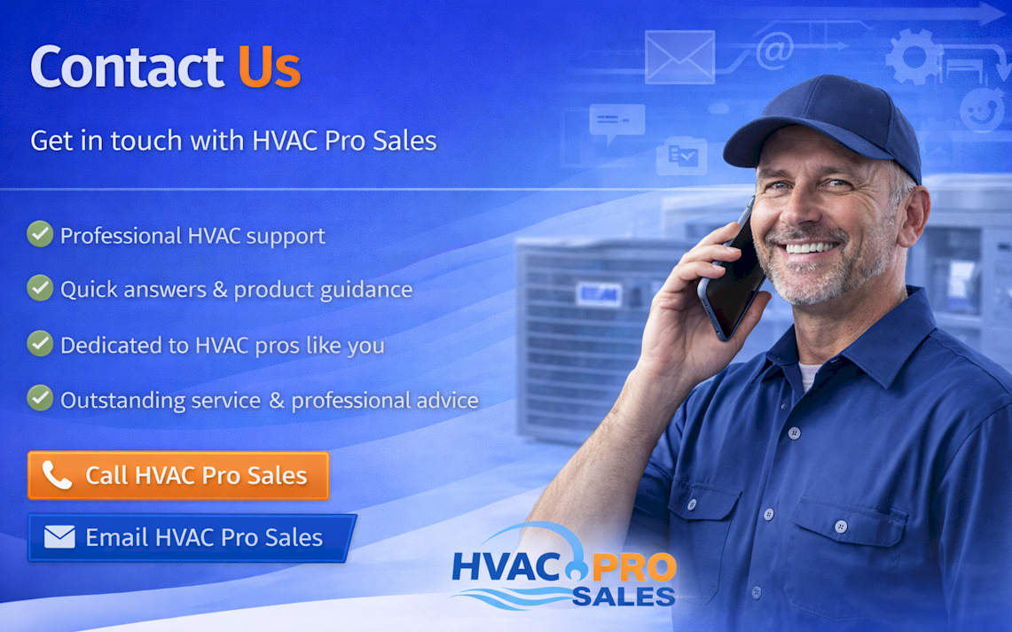 HVAC Pro Sales customer support team