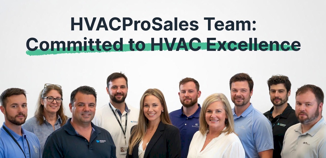 HVACProSales Team: Committed to HVAC Excellence