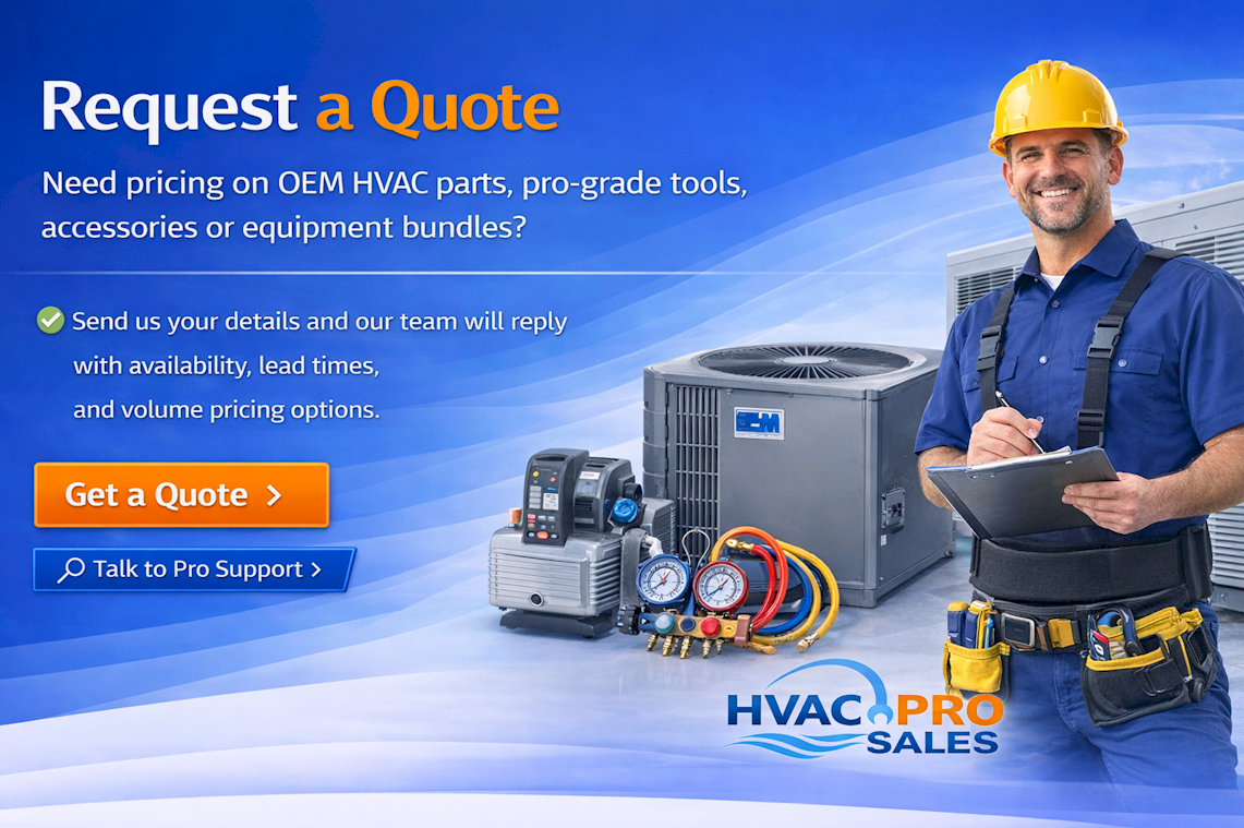 Request a Quote from HVAC Pro Sales