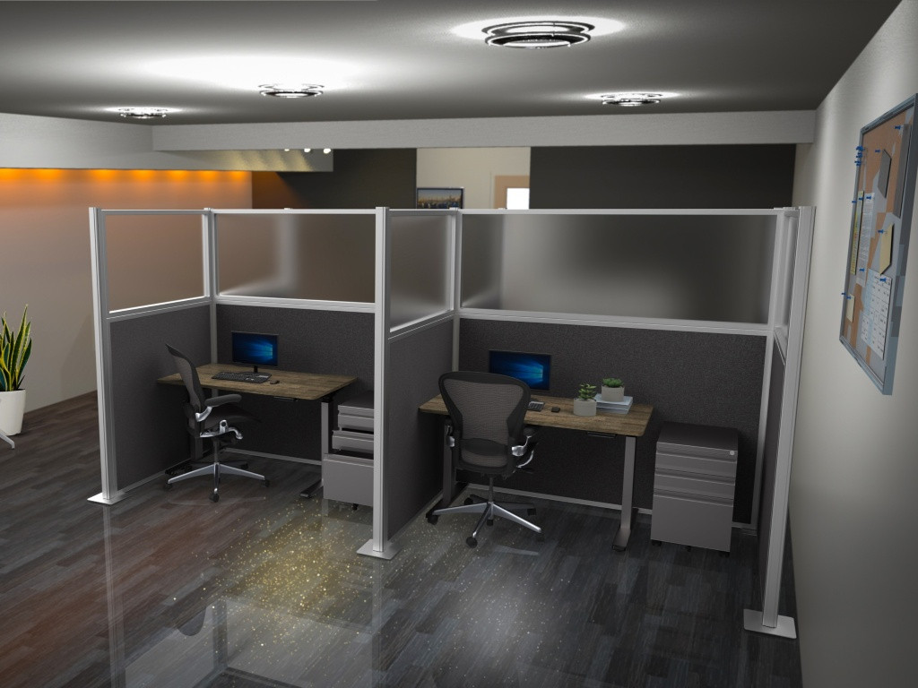 Double Stack Cubicles Officeflex Cubicles - Double