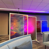 How Show Intel Transformed Event Spaces with Screenflex Clear Partitions