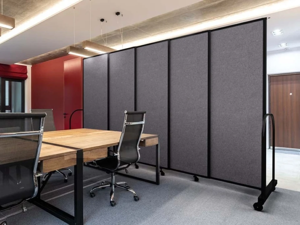 Safeflex Bullet Resistant Sliding Divider -Fabric