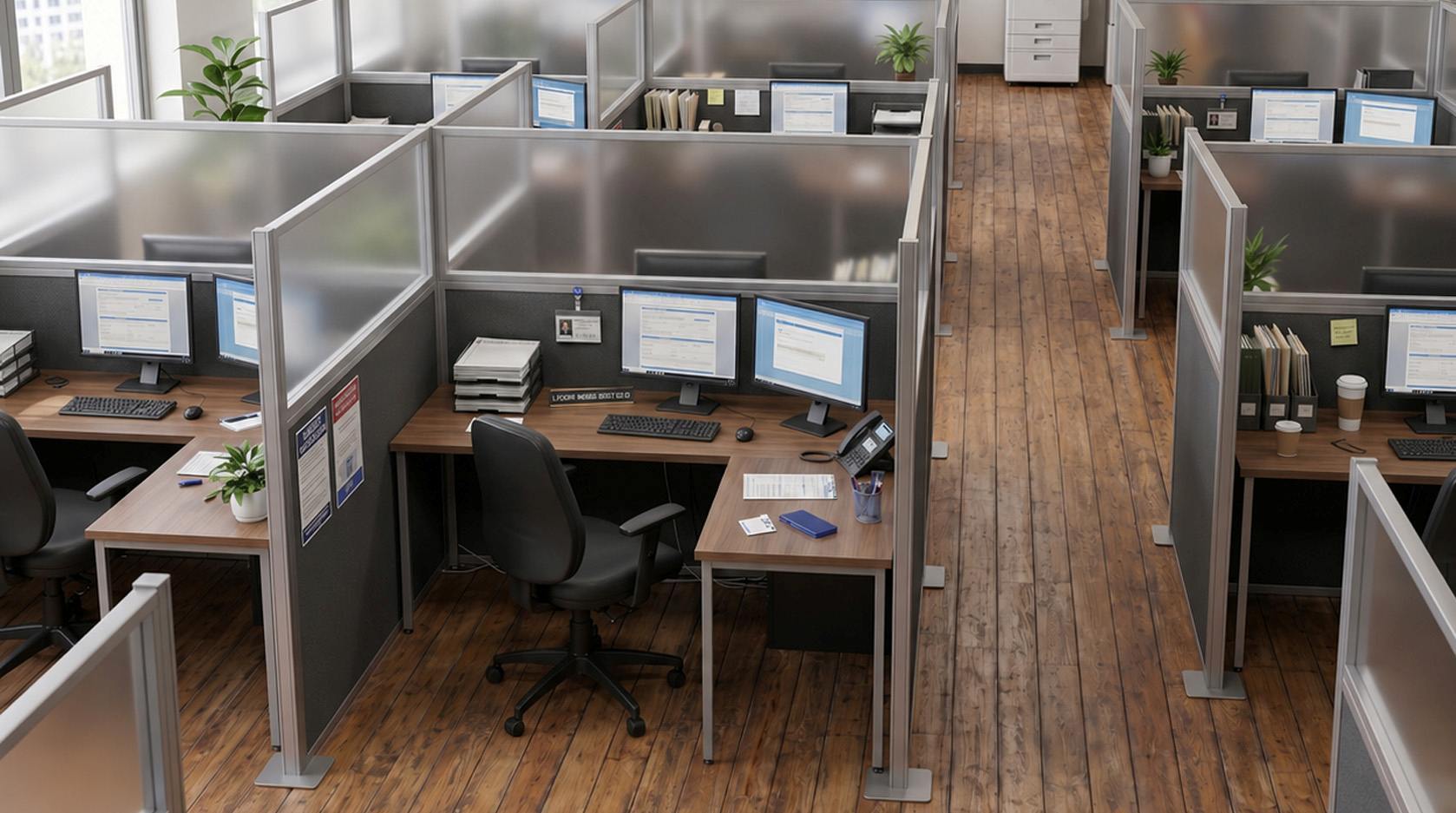 Cubicle & Office Partitions for Focused Workspaces