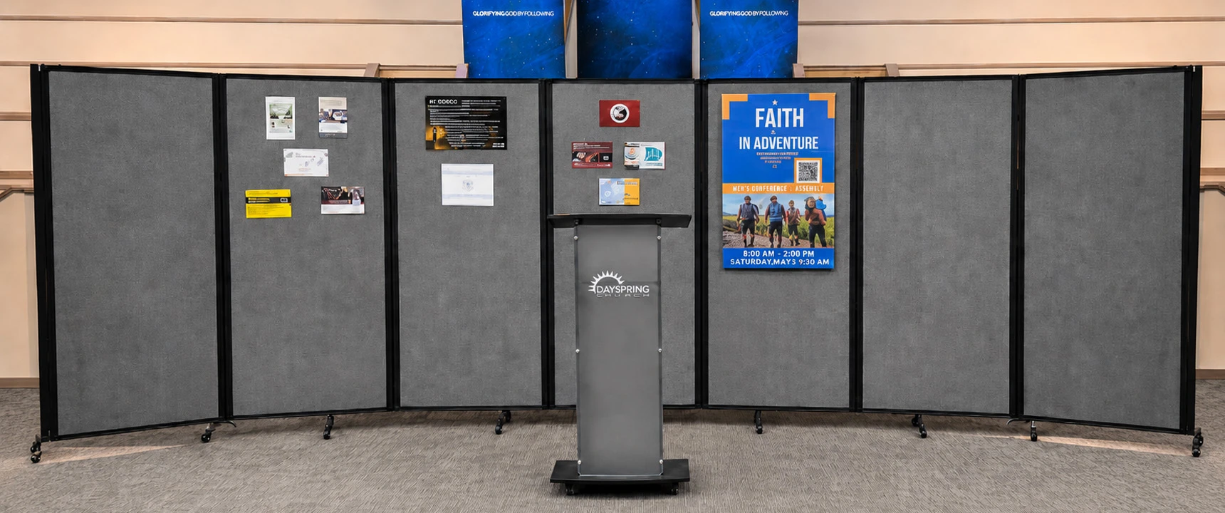 Church Partitions & Room Solitions for Worship Spaces