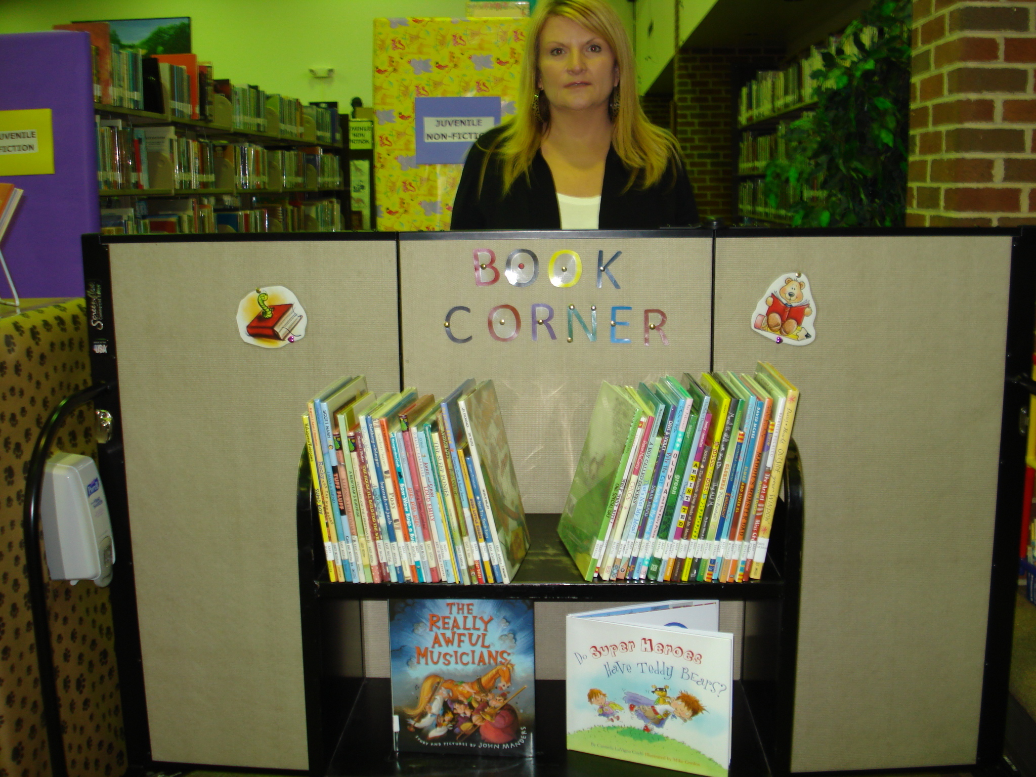 Create a semi-private reading corner Create a semi-private reading corner
