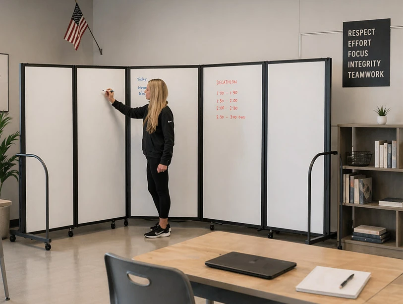 Magnetic Dry Erase Tackable Divider