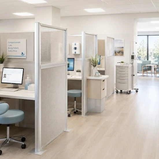 Officeflex Cubicles - Double
