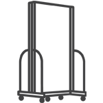 Folds Flat for Storage