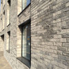 Burwell White Dark Weathered Brick Slips - Corners
