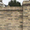 Burwell White Dark Weathered Brick Slips - Corners