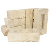 Burwell White Light Weathered Brick Slips - Headers