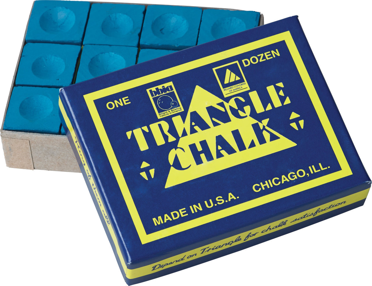Triangle Chalk - Box of 12 - Blue | Gebhardts.com