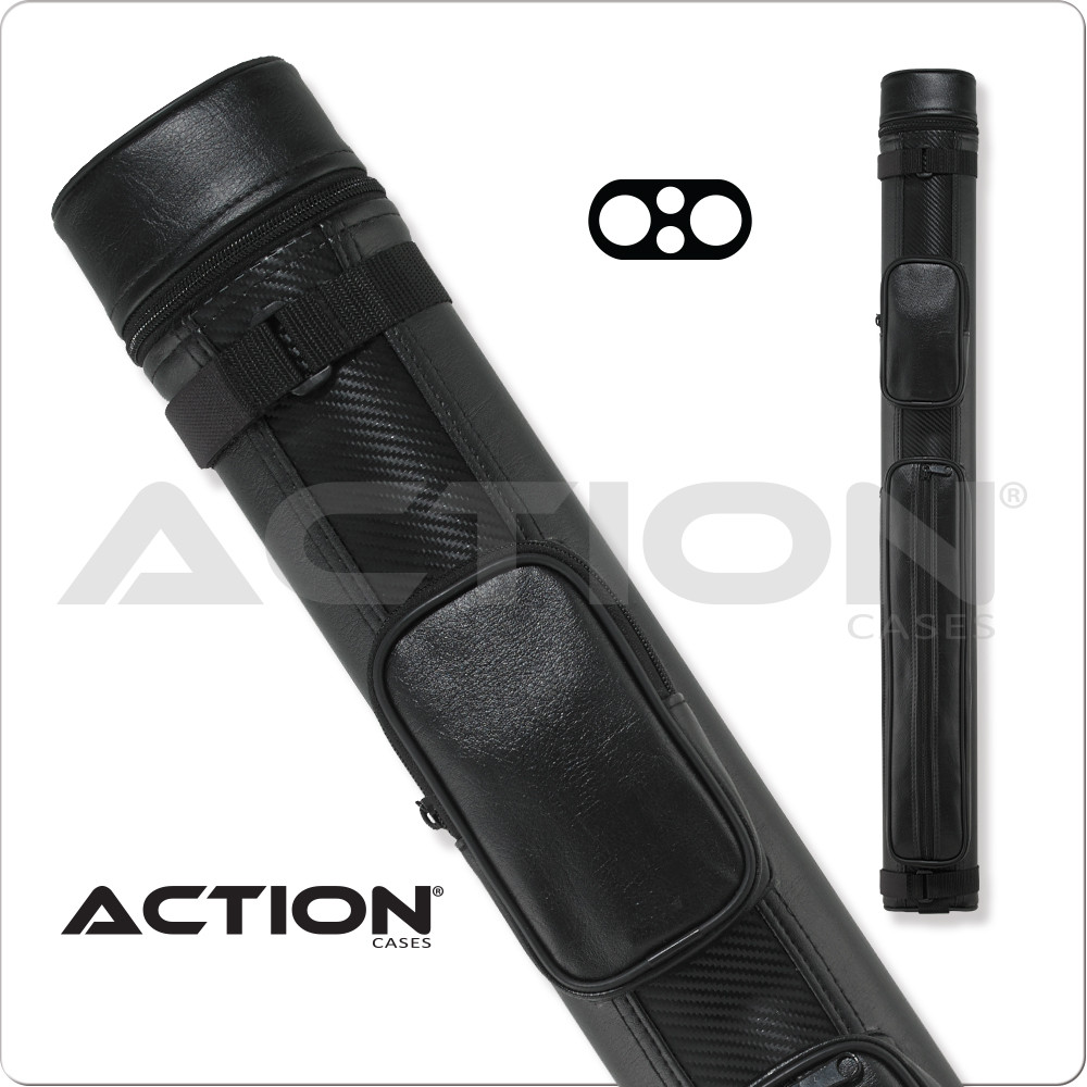 Action ACN22 2x2 Ballistic Nylon Hard Cue Case | Gebhardts.com