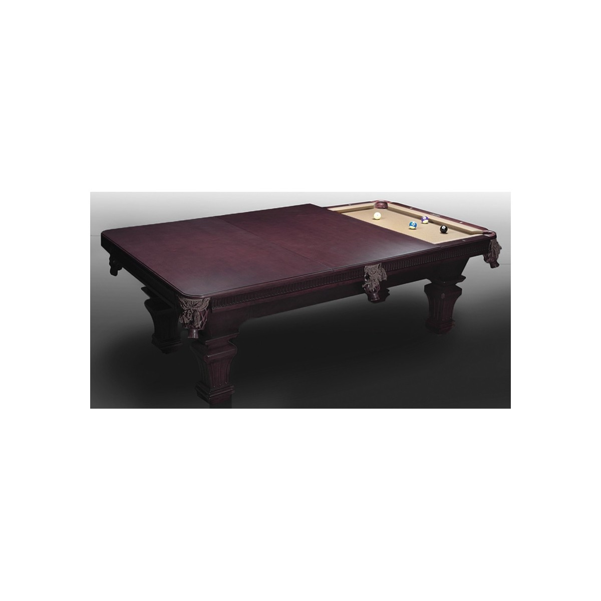 Imperial 8 Conversion Dining Top Mahogany Free Local Delivery Gebhardts Com