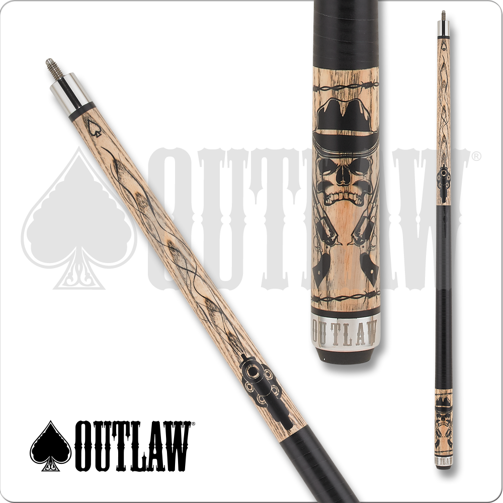 Outlaw OL52 Ash Pool Cue | Free Shipping | Gebhardts.com