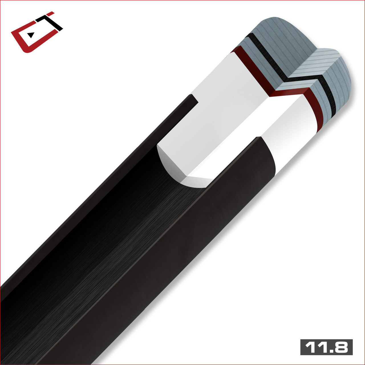 Cuetec Cynergy 11.8mm Carbon Composite Shaft | Free Shipping