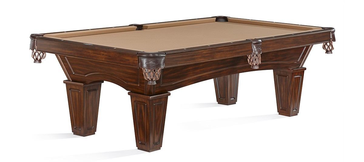 Brunswick Allenton Pool Table – Tuscana, 7' & 8' Tapered Leg