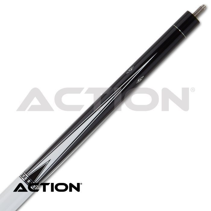 Action Black & White BW26 Pool Cue | Free Shipping | Gebhardts.com