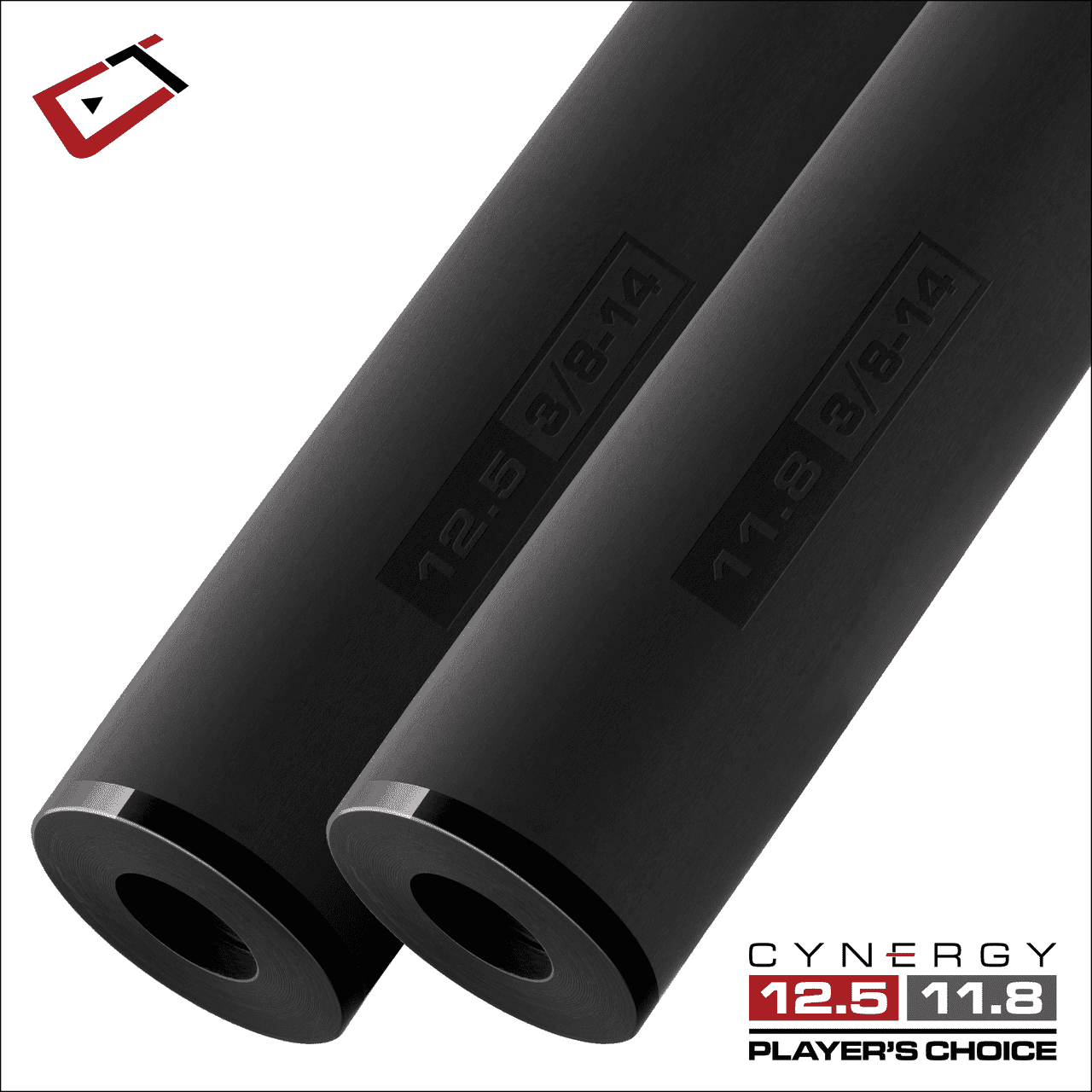 Cuetec Cynergy SVB Gen II Cue Black 12.5mm Shaft | Free Shipping