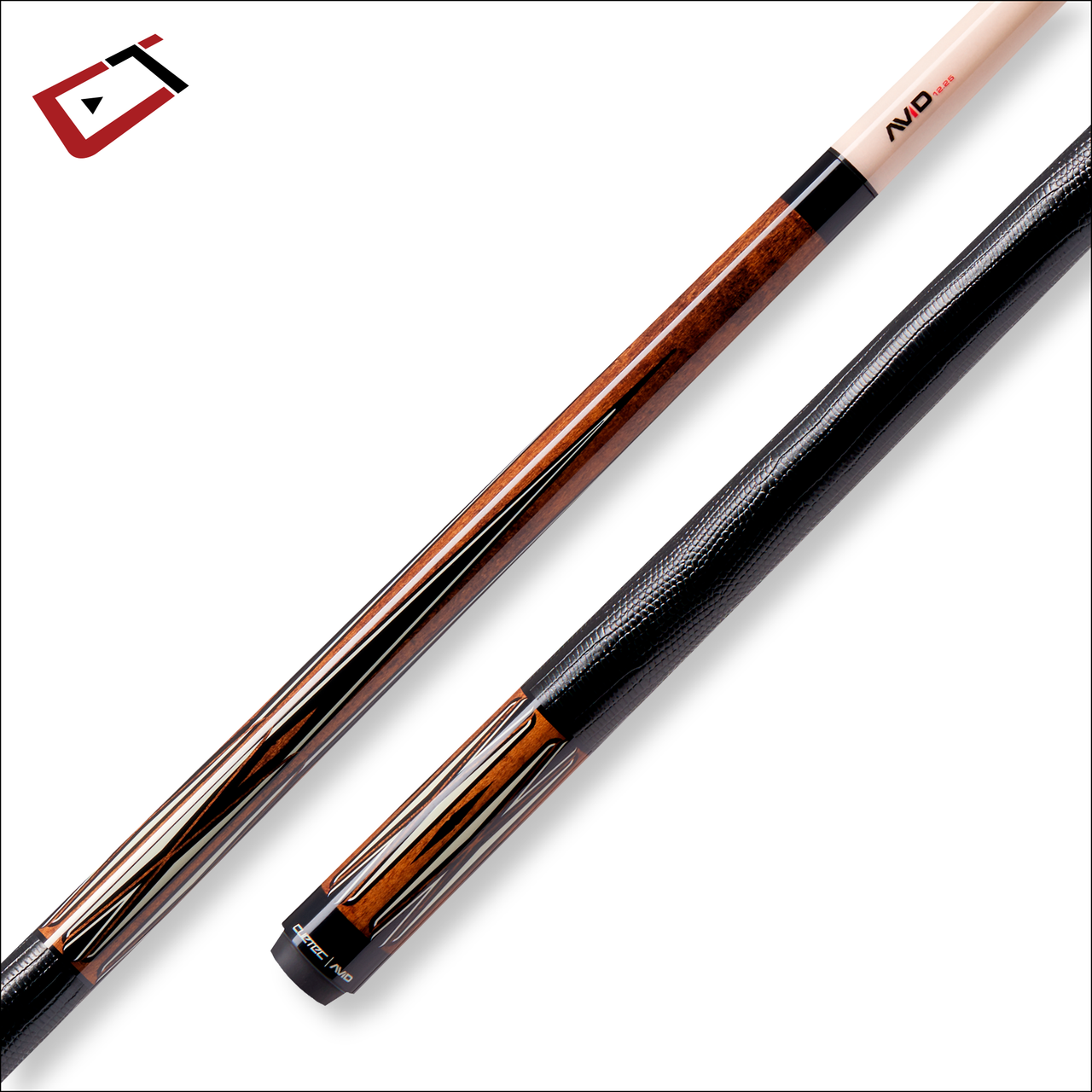 Cuetec AVID Proof Brown Pool Cue with Wrap | Free Shipping