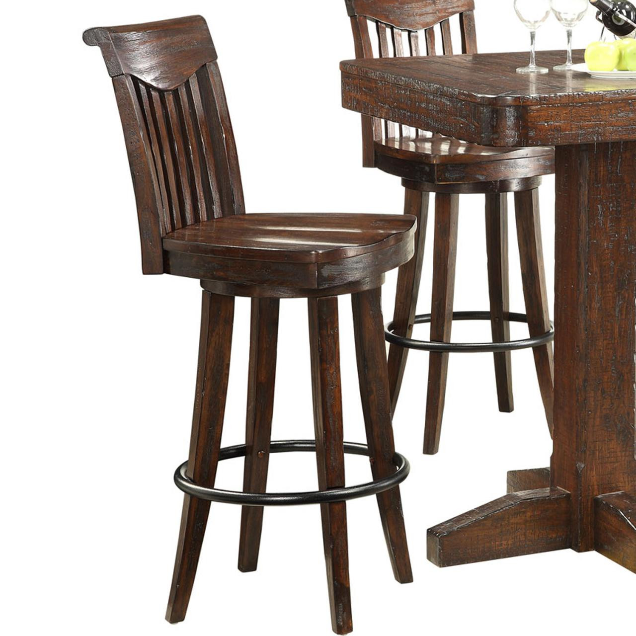 Gettysburg 30" Swivel Barstool - Thumbnail 4