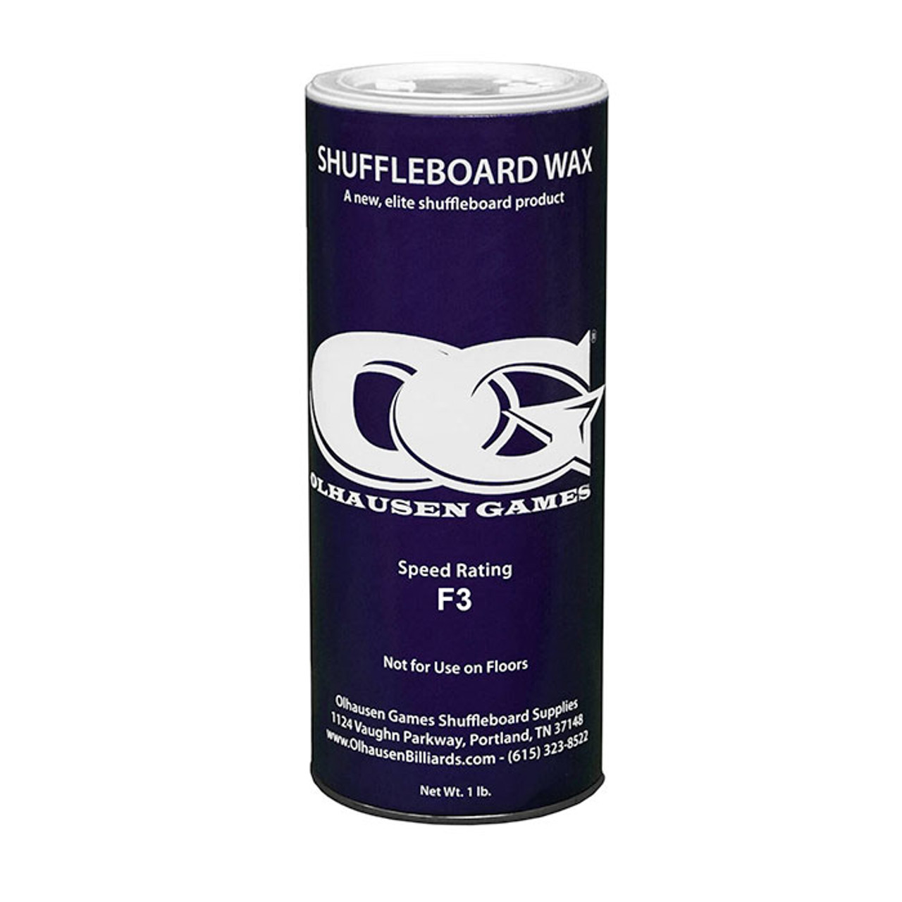 The Shuffleboard Wax - 100% Nut Free by Legacy Billiards available