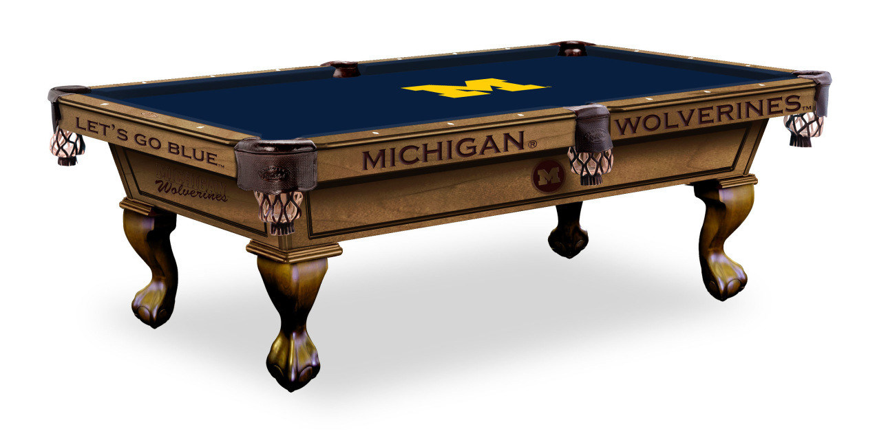 Olhausen University of Michigan Wolverines Pool Table